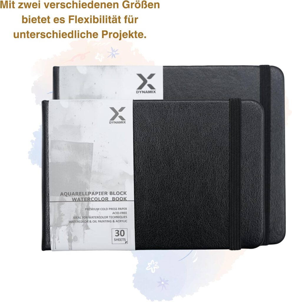 DynamiX Aquarell-Skizzenbücher im 2er-Set