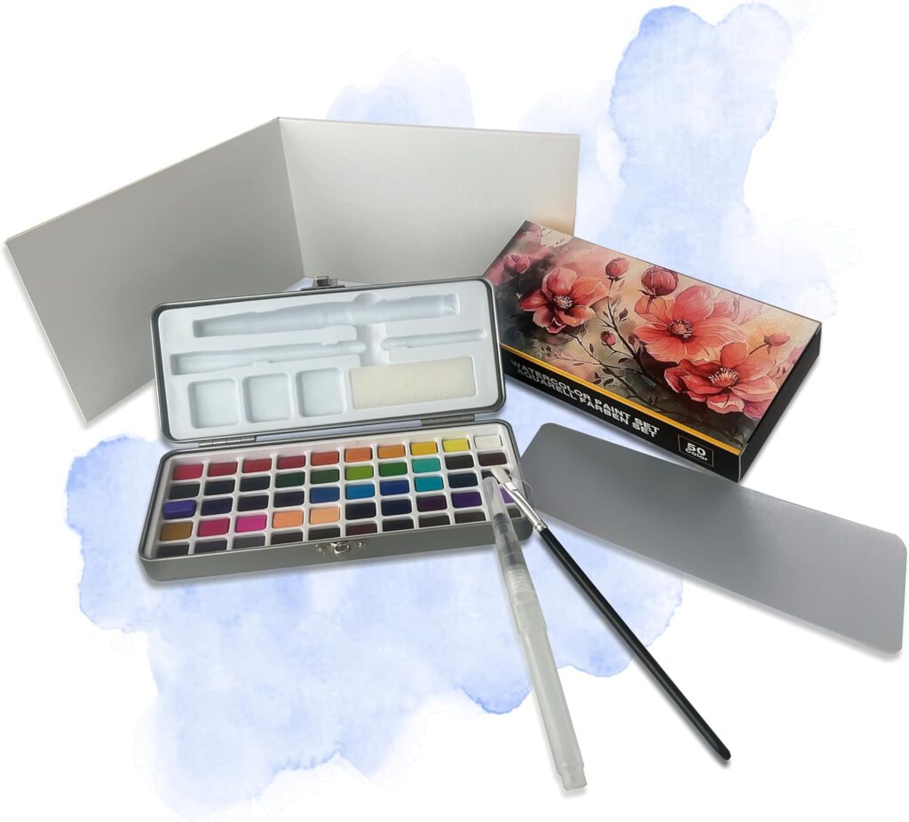 Aquarellfarben-Set 50 Farben