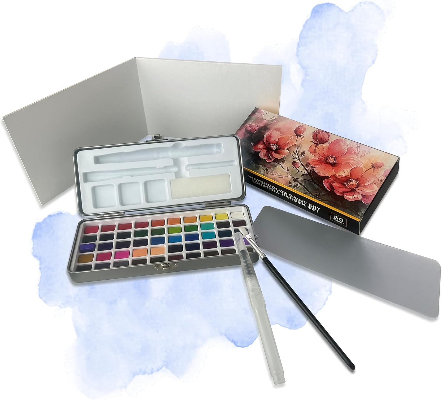 Aquarellfarben-Set 50 Farben