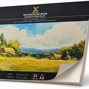 Aquarellpapier-Block 300 g/m² – A3