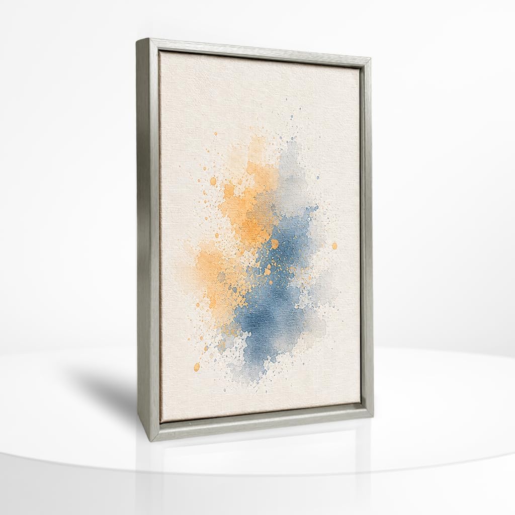 Leinwand mit Rahmen 20 × 30 cm – Dunkel Walnussoptik – Bild 5