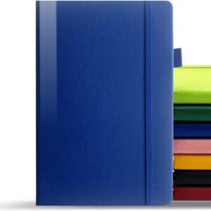 A5 Notizbuch Veganleder – Tiefblau