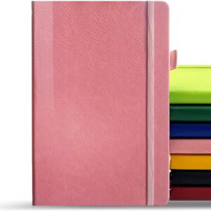 A5 Notizbuch Veganleder – Rosapink