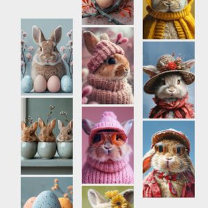 Oster-Poster-Set 10 × A5